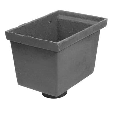 Cast Ion Rainwater Heads - Rectangular - Large