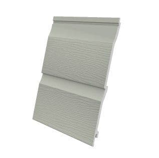 Double Plank Embossed Cladding Misty Grey 333mm x 5m