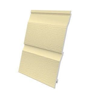 Double Plank Embossed Cladding Sand 333mm x 5m