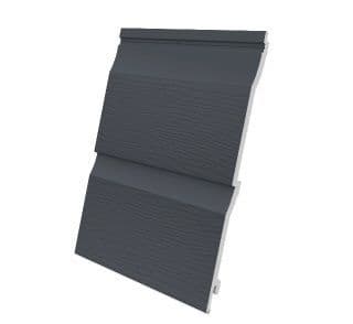 Double Plank Embossed Cladding Slate Grey 333mm x 5m