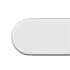 FBEC Bullnose Window End Caps (L&R) – White