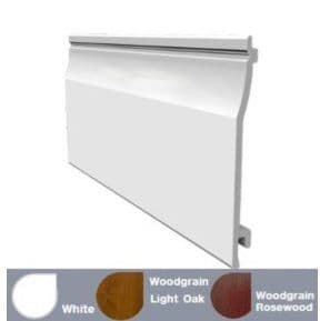 FC151 PVC Shiplap Cladding White, Light Oak, Rosewood