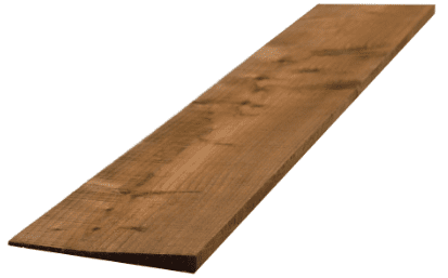 Feathered Edge Fence Slat Treated Brown  22x150mm 1.8mtr
