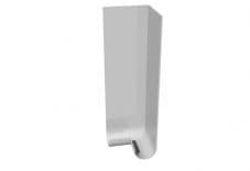 FMRXX External Double Ended Bullnose Corner - White