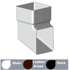 FRS528 Freeflow Square Shoe White, Leather Brown, Black (10 Pack)