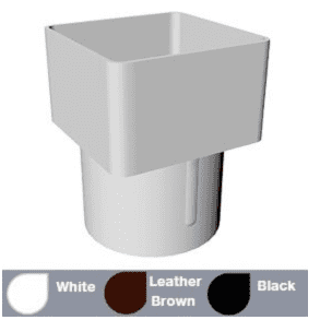 FRS531 Freeflow Square to Round Pipe Adaptor (10 Pack)