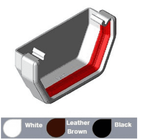 FRS607 Freeflow Square Stopend - External (10 Pack)
