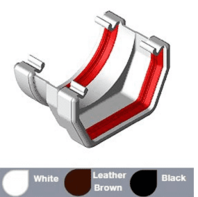 FRS611 Freeflow Square to Round Gutter Adaptor (10 Pack)