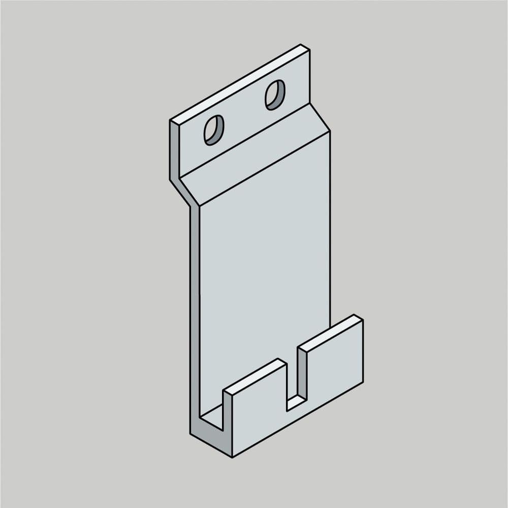 HD Clad Pro Composite Cladding Starter Clip - Packed in boxes of 50