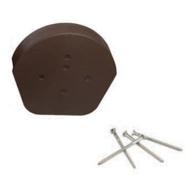 Klober Half Round Ridge End Pack (2) - Various Colours