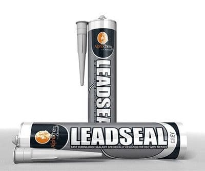 Lead Seal Fast Curing Roof Sealant  for metals Grey 300ml