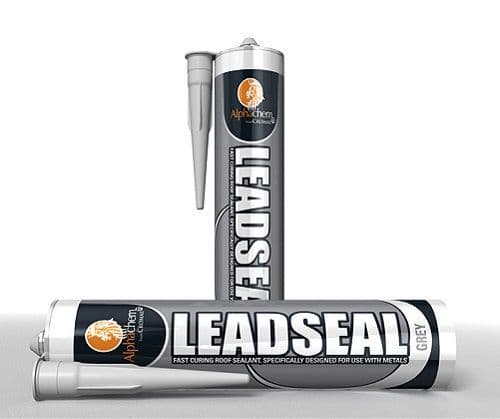 Lead Seal Fast Curing Roof Sealant  for metals Grey 300ml