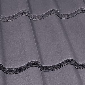 Marley Mendip Interlocking Concrete Roof Tile Smooth Grey MA12328