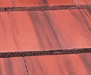Marley Modern Interlocking Concrete Roof Tile Old English Dark Red MA10480