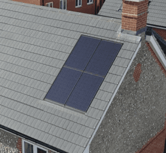 Marley Solar Panels - 4 Panel Portrait Kit + Invertor - MA4PIV