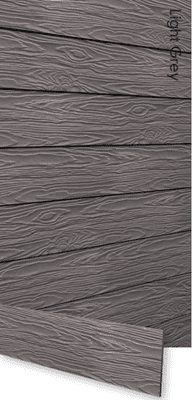 Marley Weatherboard Cladding  8 x 200 x 3600mm Light Grey 4081735
