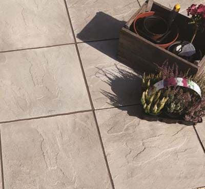 Peak Utility Riven Natural Paving 600x600x35mm
