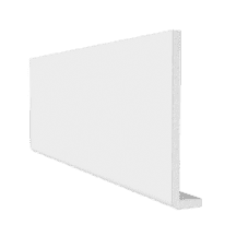 Plain Fascia Square Leg (Capping Board) 10mm x 5m - White