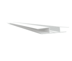 PVC Soffit Flexible “H” Trim / Joint Trim 5m