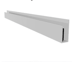 PVC Soffit “J” Trim / Starter Trim 5m