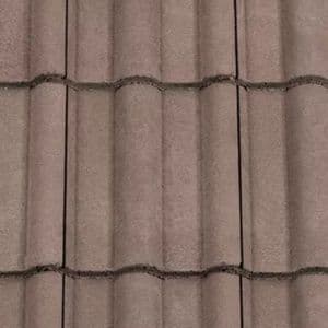 Redland 50 Double Roman Roof Tiles 220136 Tudor Brown