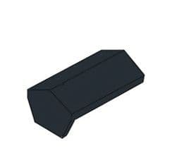 Redland Universal Angle Block-End Ridge Tile - Premium Colours
