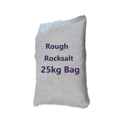Rough Rock Salt 25Kg Bag
