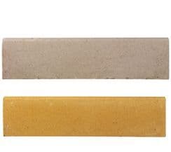 Round Top Edging Grey & Buff 150x50x600mm