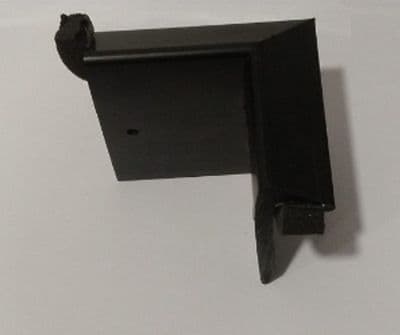 Rubberseal Styrene Int Upstand Corner In Black