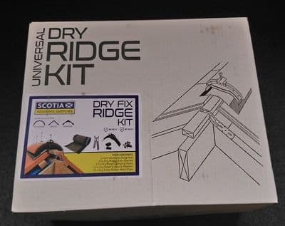 Scotia Universal Dry Ridge Kit Anthracite 6m