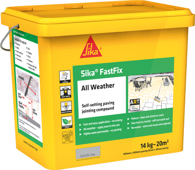 SIKA FAST FIX PAVING JOINTING COMPOUND DARK BUFF OR DEEP GREY