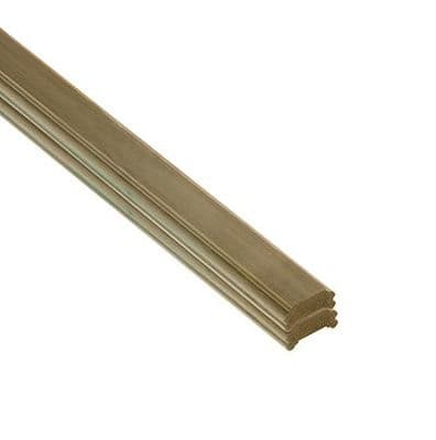 Traditional Decking Handrail No Fillet 1800x75x38mm DHNEW1.8