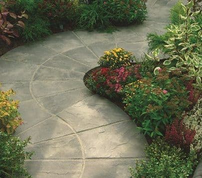 Traditional Old Riven Autumn Silver Paving