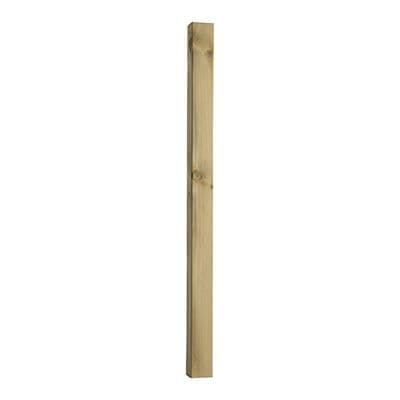 Treated Deck Newel Blank Post 1250x82x82mm - DEP12BLANK