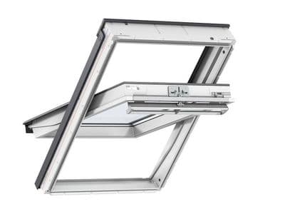 VELUX GGU 0070 White Polyurethane Centre Pivot Window