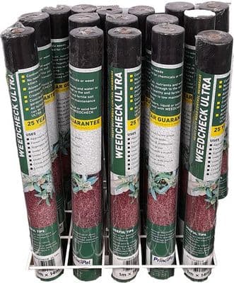 Weedcheck Ultra Heavy Duty Weed Control Membrane 1x14m