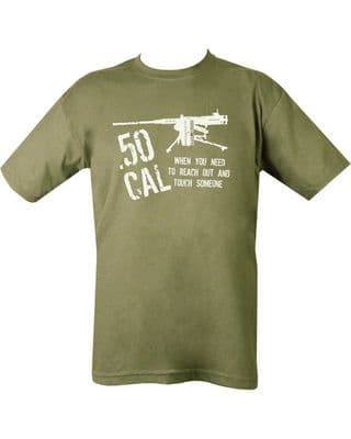 50 Cal Printed T-shirt
