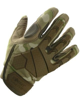 Alpha Tactical Gloves Green Black Multi Terrain Camo