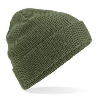 Beechfield Organic Cotton Hat Olive Green