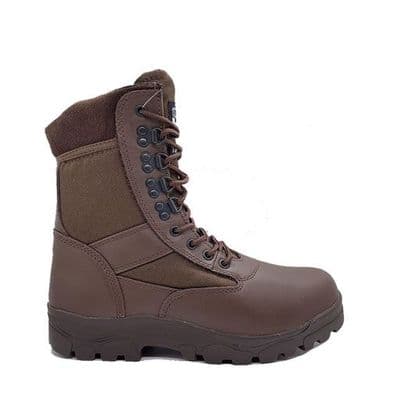 Cadet Brown Boots Combat Boots  BRAND NEW