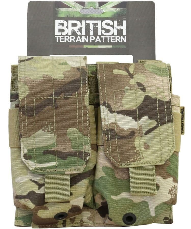 Sacoche Double Magazine Militaire M-Tac® - 500D Cordura - Neuf - Compatible NATO