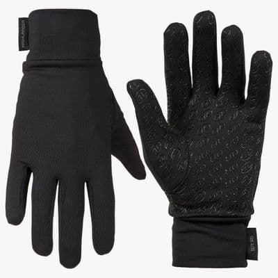 Highlander Stretch Grip Black Gloves