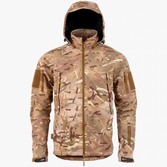 Highlander Tactical Jacket Softshell Multi Terrain Camo
