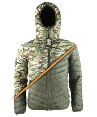 Kombat UK Reversible Insulated Jacket Multi Terrain Camo/Olive