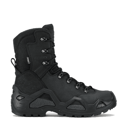 Lowa Z8N Black GTX Nubuck Leather High-leg Tactical Combat Boot