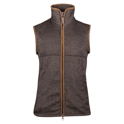 Melange Fleece Gilet