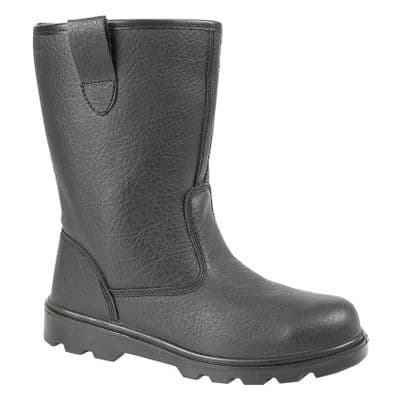 Safety Rigger Boot Black
