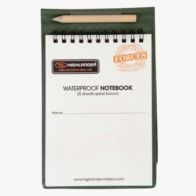 Waterproof Notebook 15x10.5cm