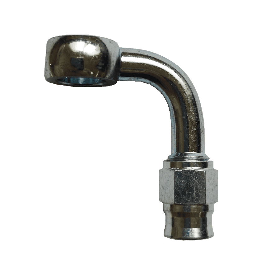 90° Degree Female To Male Flare AN3 (Stainless Steel) - Precision Performance 90° Degree Female To Male Flare AN3 (Stainless Steel) - Precision Performance