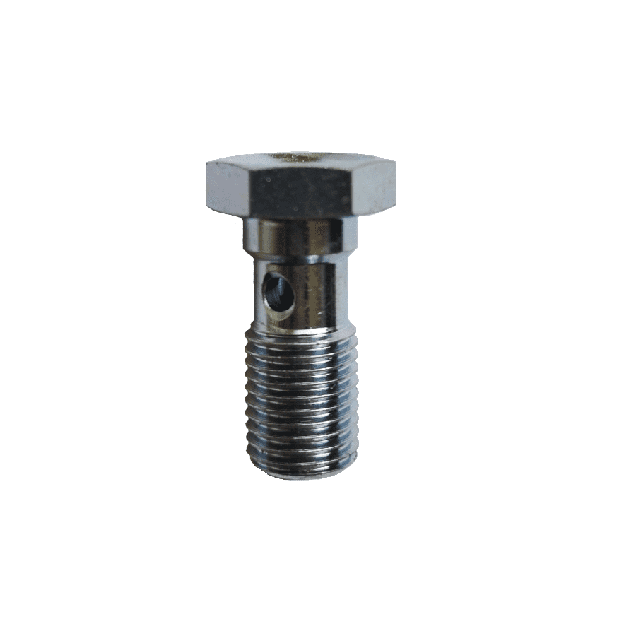 Raccord Banjo Universel 16mm X AUTOHAUX - Pour Système De Freinage Et Alimentation Carburant Voiture